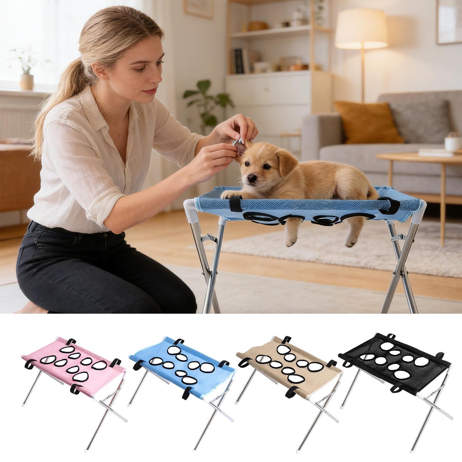 Pet Supplies Delivery - حامل أرجوحة قابل للطي لتنظيف الحيوانات