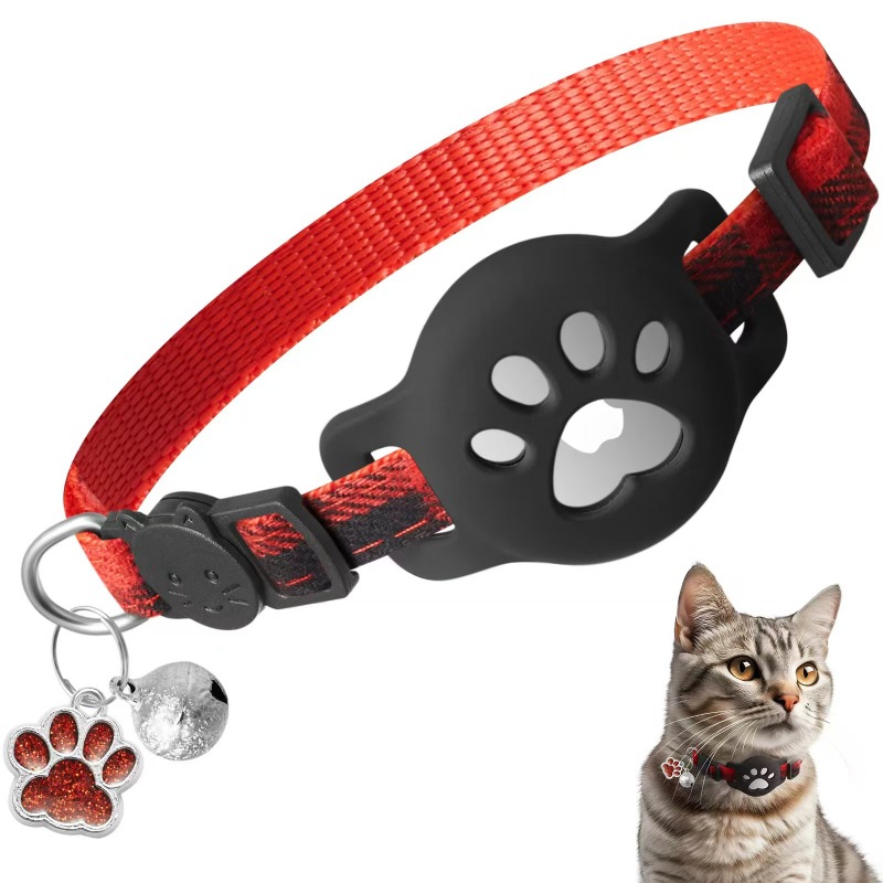 Pet Gps Tracker Collar - طوق للحيوانات الأليفة متوافق مع أيرتاج،