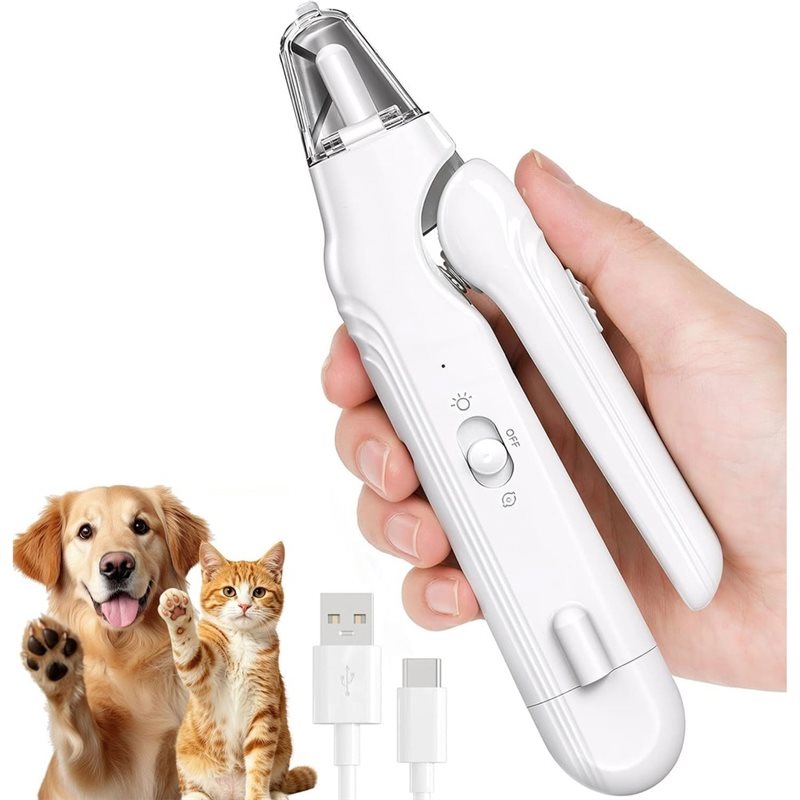 Pet Nail Grinder - جهاز تقطيع وتقليم أظافر الكلاب DTA4-2-في-1