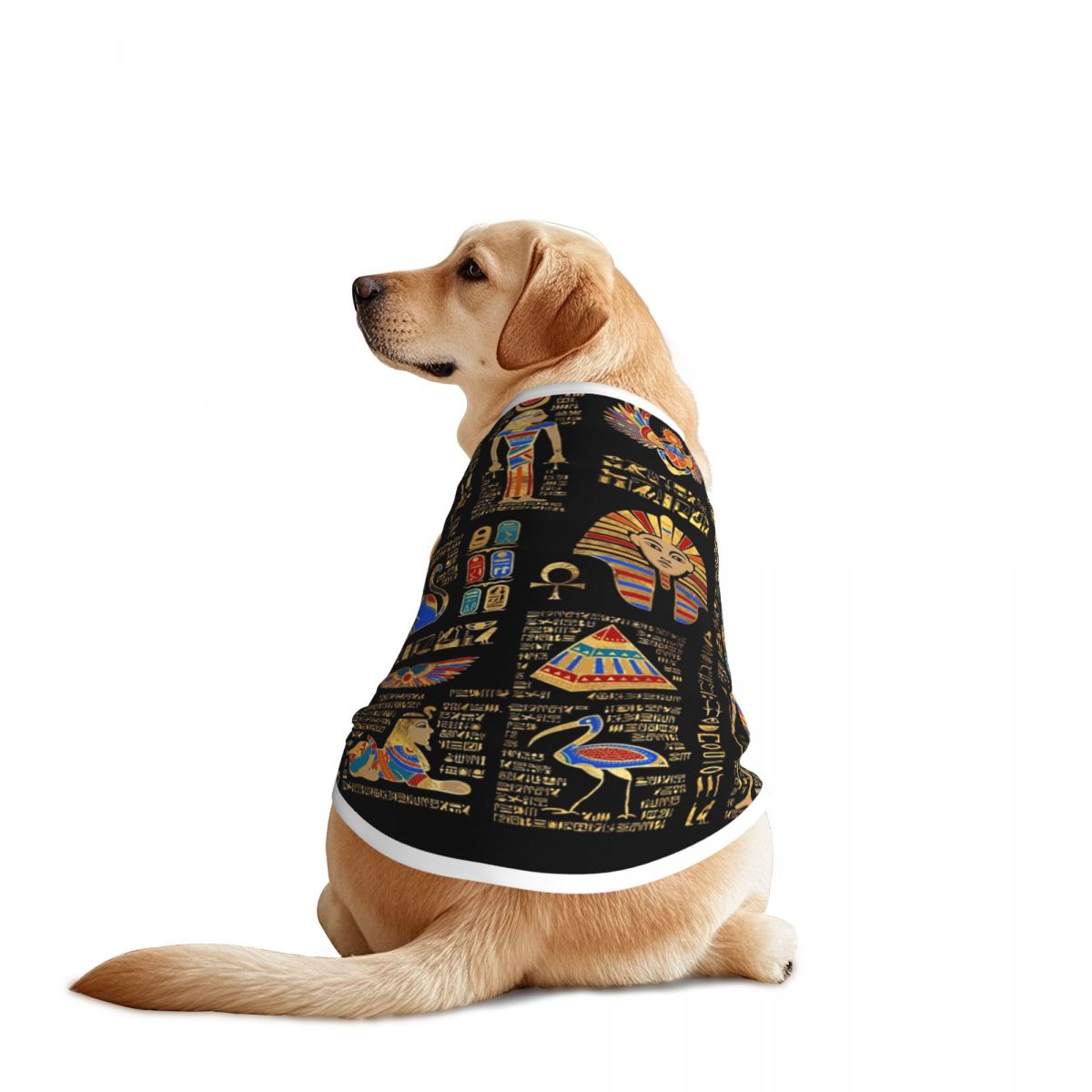 Pet Supplies Egypt - الهيروغليفية المصرية والآلهة سترات الحيوانات الأليفة
