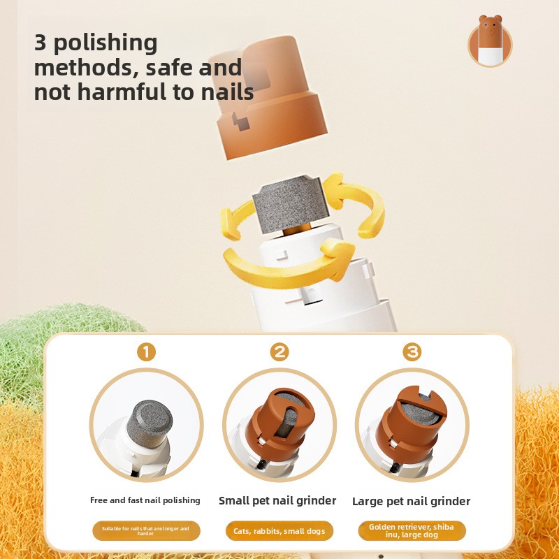 مقص أظافر كهربائي للكلاب يعمل  - مراجعة Pet Nail Grinder وسعره