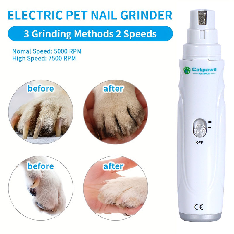 مبرد أظافر الكلاب الكهربائي ال - مراجعة Pet Nail Grinder وسعره