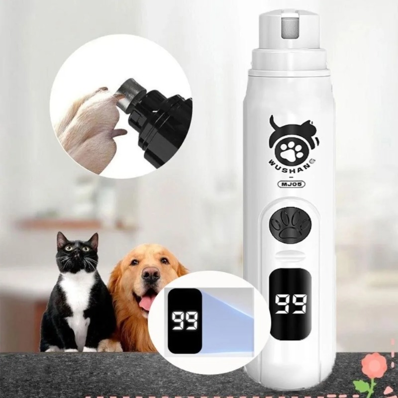 مقص أظافر كهربائي كبير للحيوان - مراجعة Pet Nail Grinder وسعره